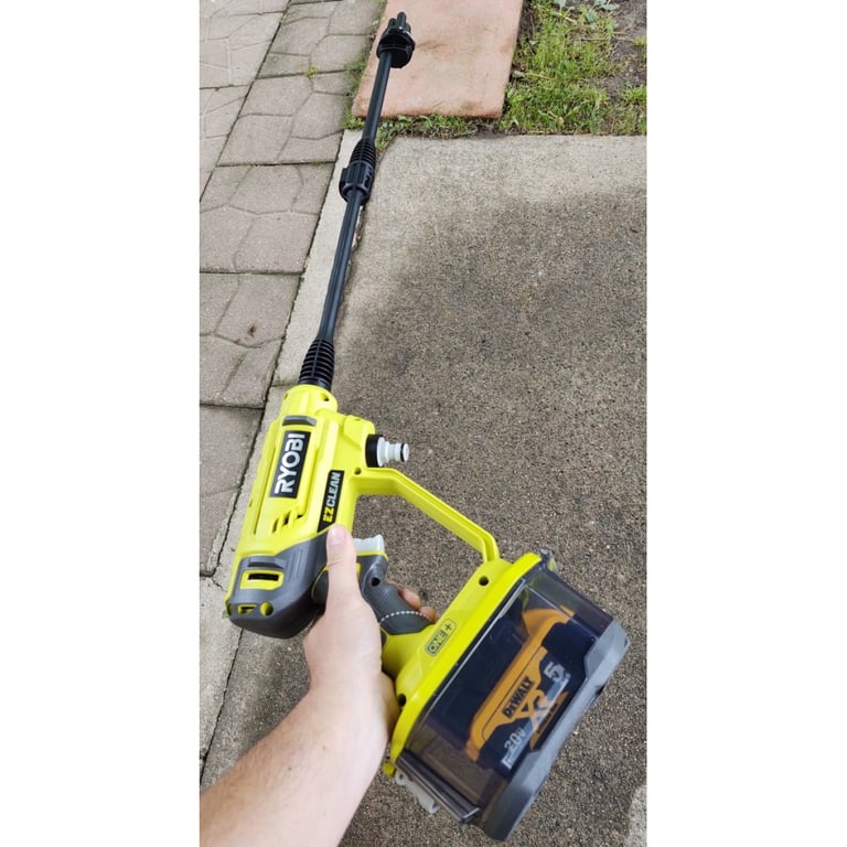 Мийка високого тиску Ryobi низького тиску RY18PW22A-0, 18В ONE+, 22бар, 182 л/год. (без АКБ та ЗП) (5133004570) - фото 6