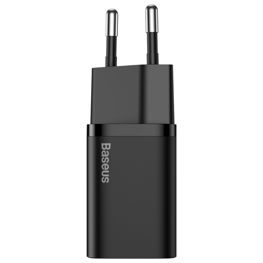 Зарядний пристрій Baseus 1xUSB 25W (USB-C) + Cable Type-C black (TZCCSUP-L01) - фото 2 Зарядний пристрій Baseus 1xUSB 25W (USB-C) + Cable Type-C black (TZCCSUP-L01) - фото 2