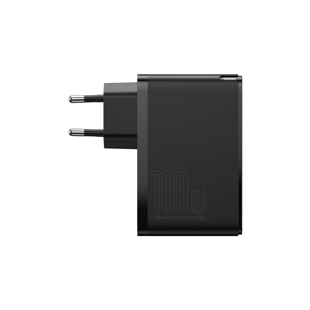 Зарядний пристрій Baseus 2xUSB 100W GaN (2xUSB-C+2xUSB-A) black (CCGAN2P-L01) - фото 2 Зарядний пристрій Baseus 2xUSB 100W GaN (2xUSB-C+2xUSB-A) black (CCGAN2P-L01) - фото 2