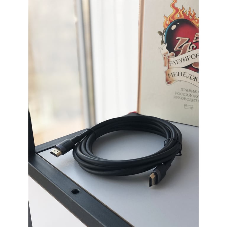 Кабель мультимедійний HDMI M to HDMI M 1.0m V2.0 Baseus (CADKLF-E01) - фото 2