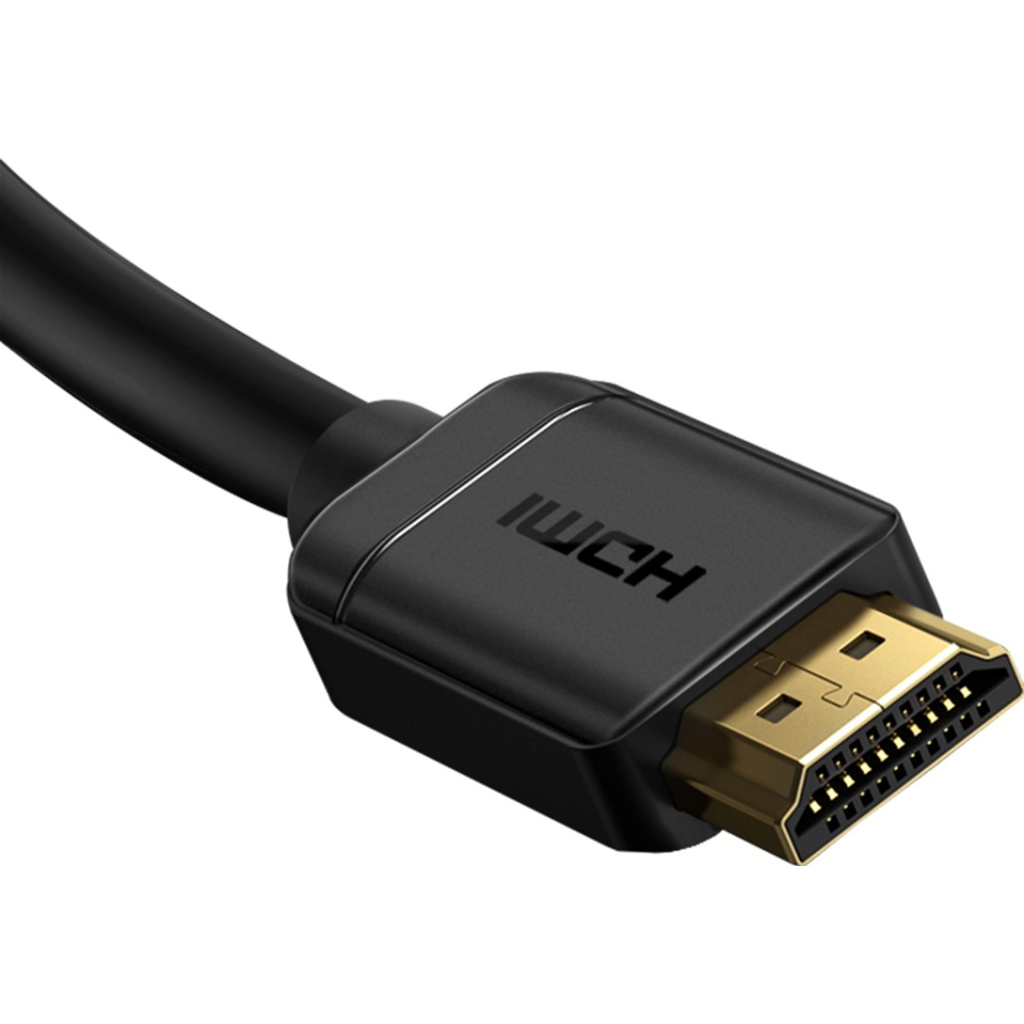 Кабель мультимедійний HDMI M to HDMI M 1.0m V2.0 Baseus (CAKGQ-A01) - фото 2 Кабель мультимедійний HDMI M to HDMI M 1.0m V2.0 Baseus (CAKGQ-A01) - фото 2