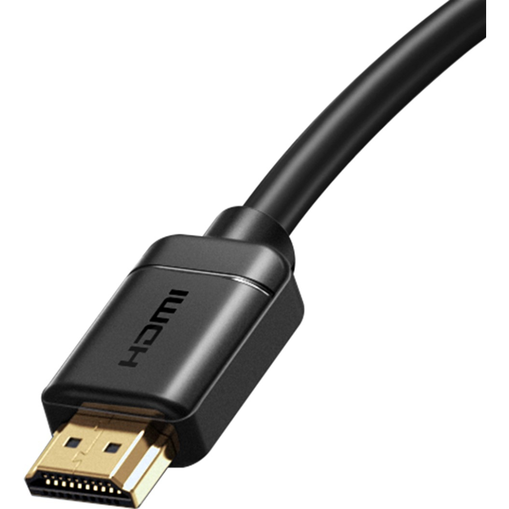 Кабель мультимедійний HDMI to HDMI 2.0m V2.0 Baseus (CAKGQ-B01) - фото 3 Кабель мультимедійний HDMI to HDMI 2.0m V2.0 Baseus (CAKGQ-B01) - фото 3