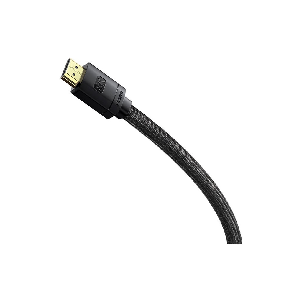 Кабель мультимедійний HDMI to HDMI 3.0m V2.1 Baseus (CAKGQ-L01) - фото 3 Кабель мультимедійний HDMI to HDMI 3.0m V2.1 Baseus (CAKGQ-L01) - фото 3
