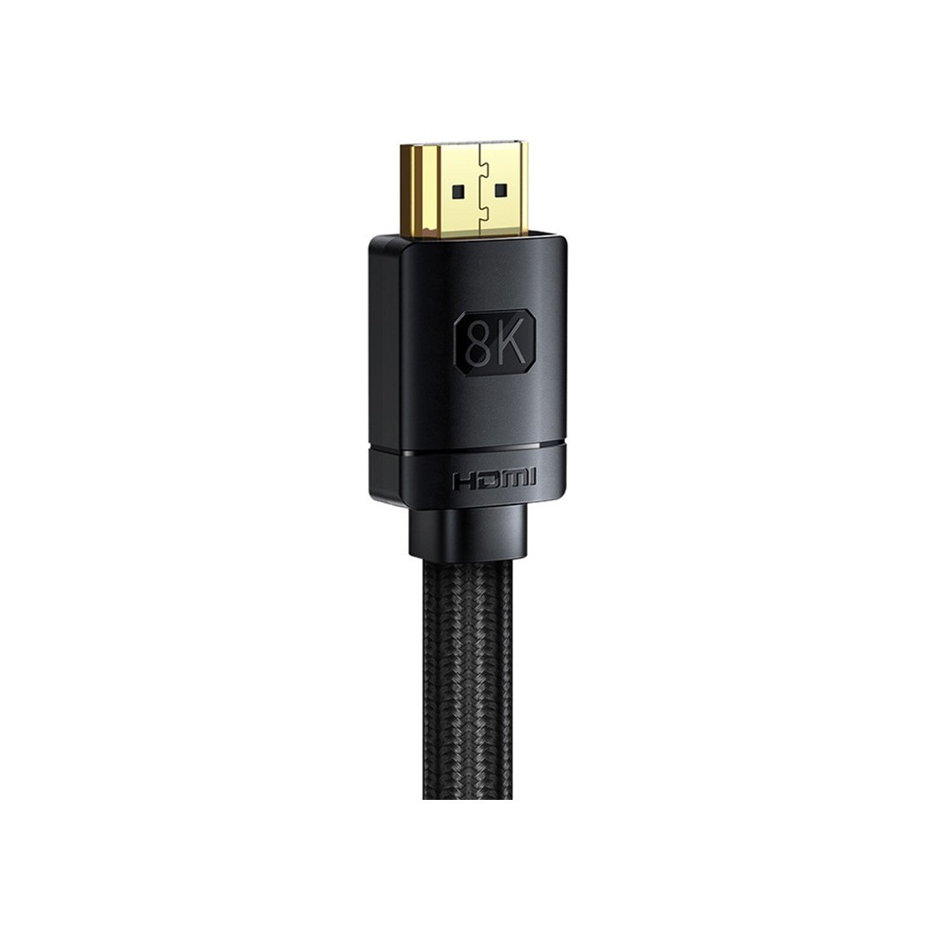 Кабель мультимедійний HDMI to HDMI 3.0m V2.1 Baseus (CAKGQ-L01) - фото 4 Кабель мультимедійний HDMI to HDMI 3.0m V2.1 Baseus (CAKGQ-L01) - фото 4