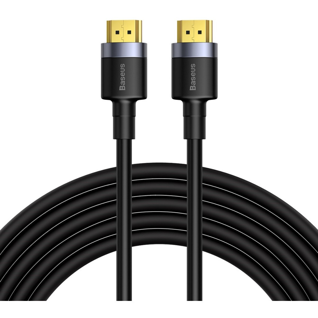 Кабель мультимедійний HDMI M to HDMI M 5.0m V2.0 Baseus (CADKLF-H01) Кабель мультимедійний HDMI M to HDMI M 5.0m V2.0 Baseus (CADKLF-H01)