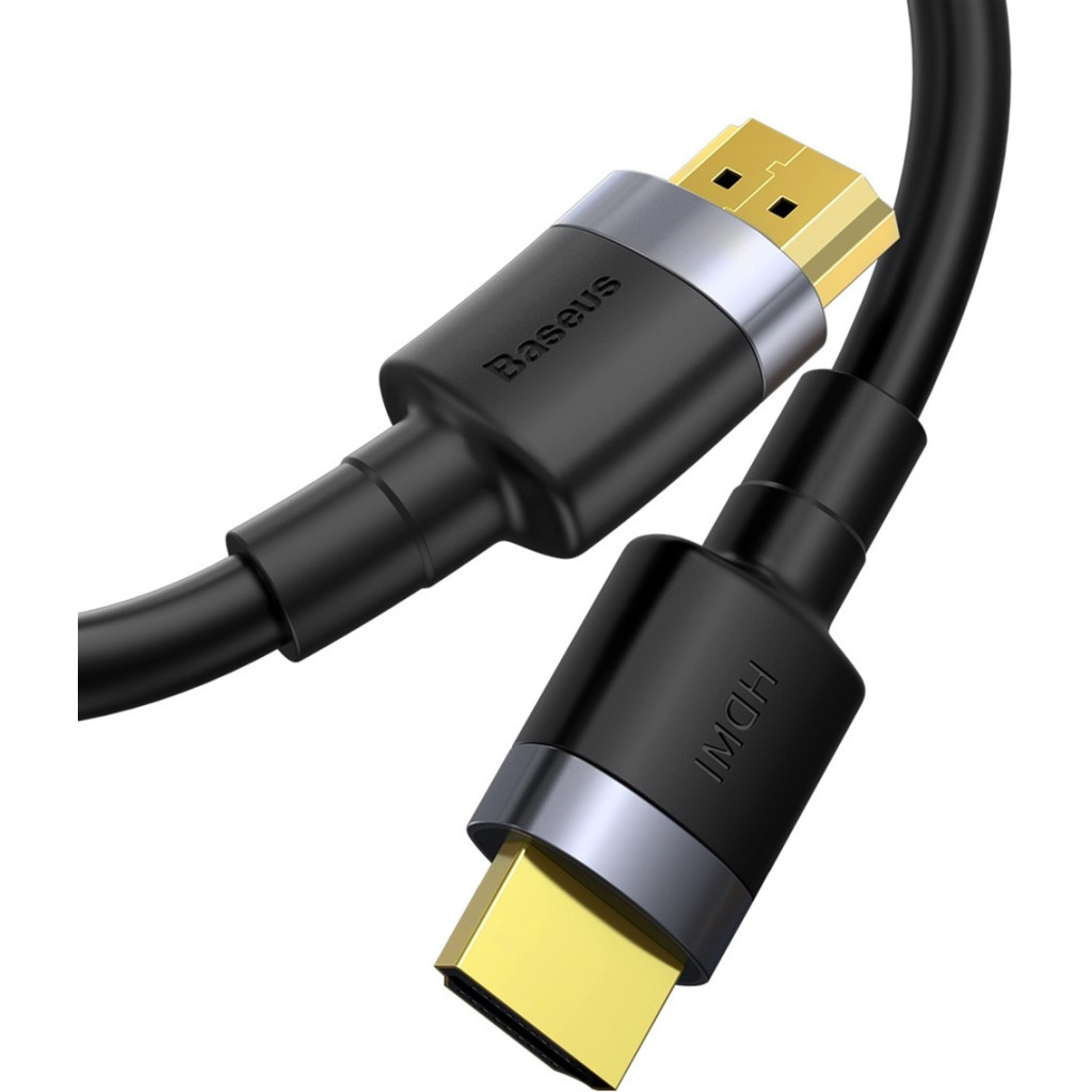 Кабель мультимедійний HDMI M to HDMI M 5.0m V2.0 Baseus (CADKLF-H01) - фото 4 Кабель мультимедійний HDMI M to HDMI M 5.0m V2.0 Baseus (CADKLF-H01) - фото 4