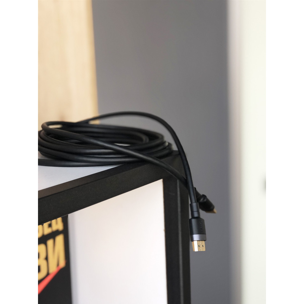 Кабель мультимедійний HDMI M to HDMI M 5.0m V2.0 Baseus (CADKLF-H01) - фото 8 Кабель мультимедійний HDMI M to HDMI M 5.0m V2.0 Baseus (CADKLF-H01) - фото 8