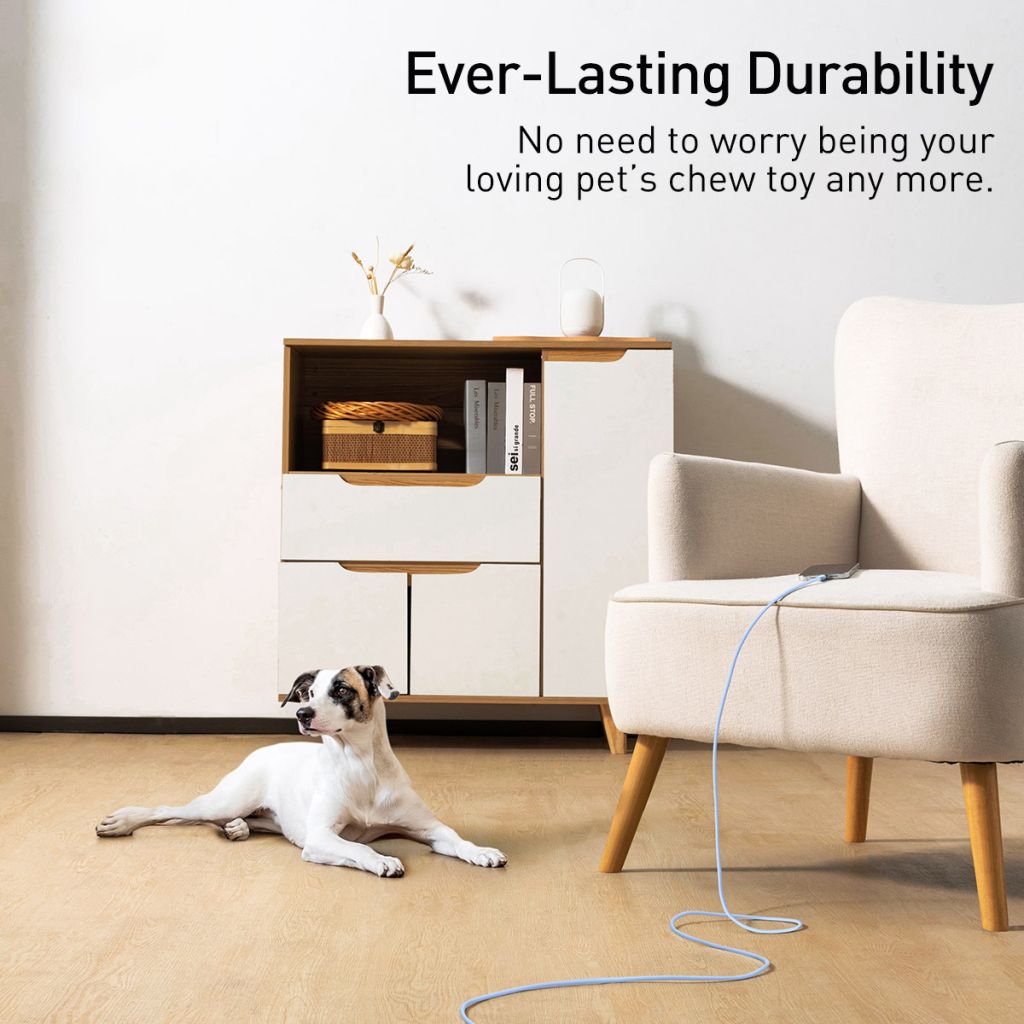 Дата кабель USB 2.0 AM to Lightning 1.2m 2.4A Jelly Liquid Silica Gel Blue Baseus (CAGD000003) - фото 6 Дата кабель USB 2.0 AM to Lightning 1.2m 2.4A Jelly Liquid Silica Gel Blue Baseus (CAGD000003) - фото 6