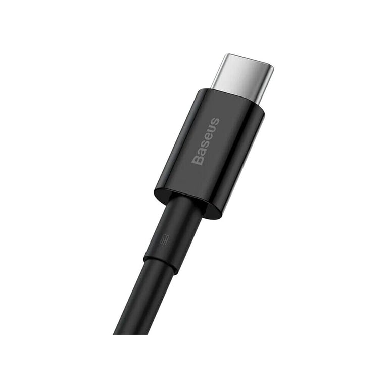 Дата кабель USB 2.0 AM to Type-C 2.0m 3A Black Baseus (CATYS-A01) - фото 2