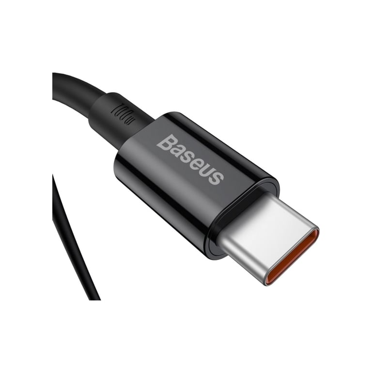 Дата кабель USB-C to USB-C 1.0m 5A Black Baseus (CATYS-B01) - фото 2