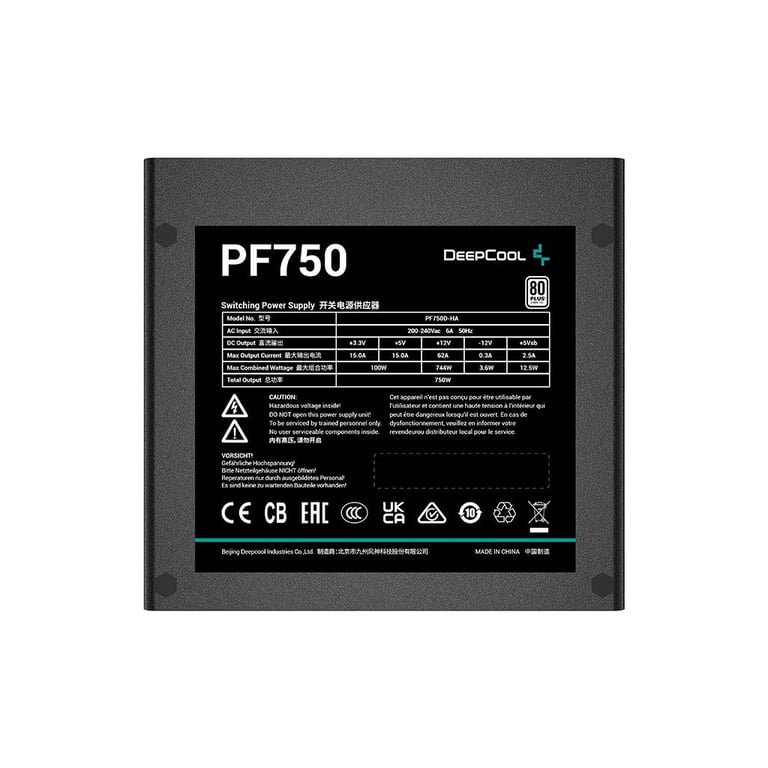 Блок живлення Deepcool 750W (PF750) - фото 3