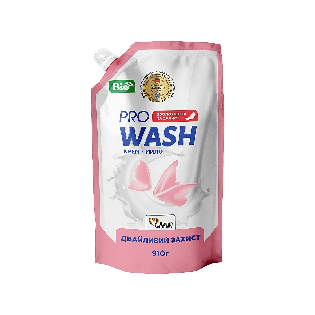 Рідке мило Pro Wash Дбайливий захист дой-пак 910 г (4262396140166) Рідке мило Pro Wash Дбайливий захист дой-пак 910 г (4262396140166)