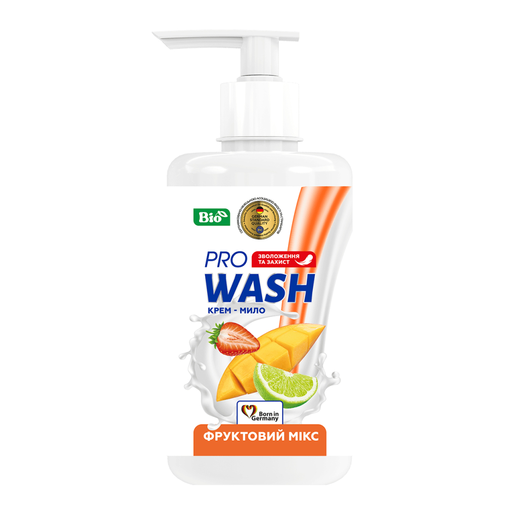Рідке мило Pro Wash Фруктовий мікс 470 г (4260637725363/4823128001188) Рідке мило Pro Wash Фруктовий мікс 470 г (4260637725363/4823128001188)