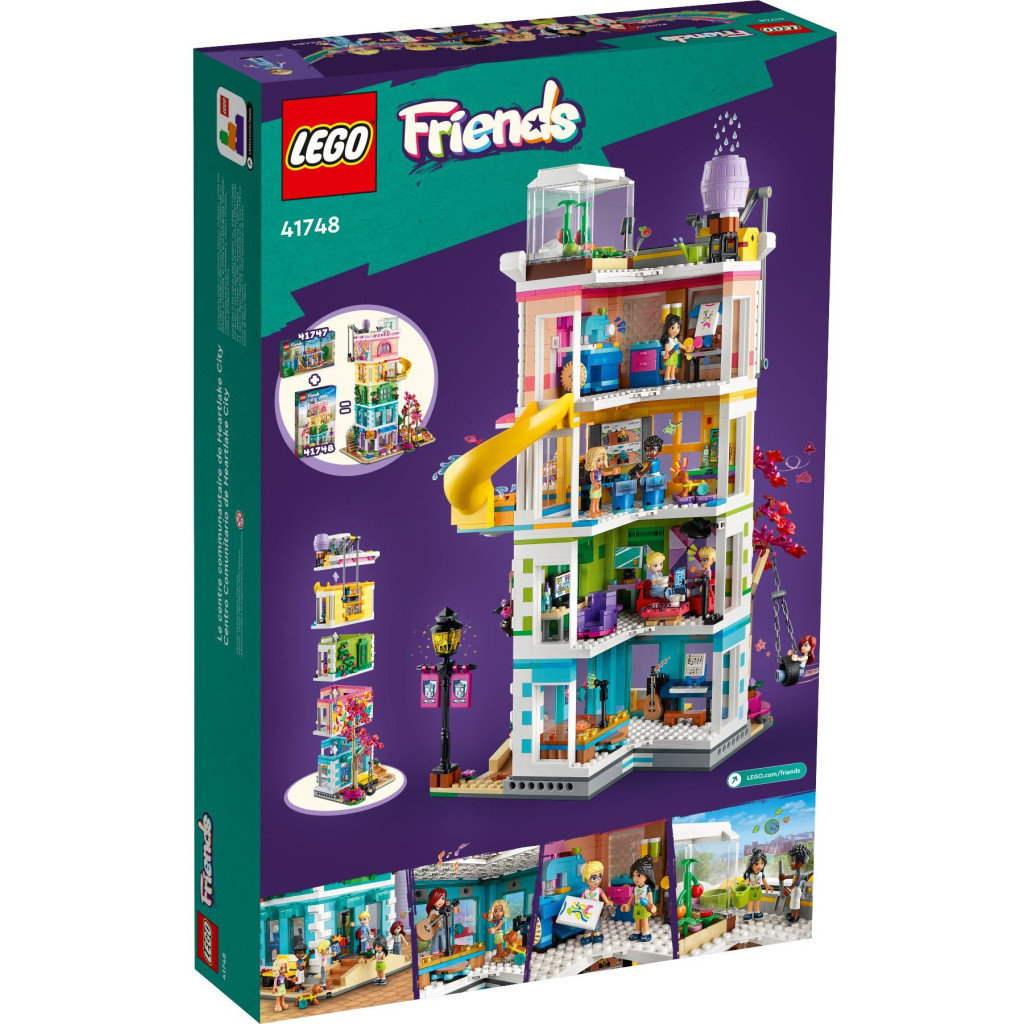 Конструктор LEGO Friends Хартлейк-Сіті. Громадський центр 1513 деталей (41748) - фото 9 Конструктор LEGO Friends Хартлейк-Сіті. Громадський центр 1513 деталей (41748) - фото 9