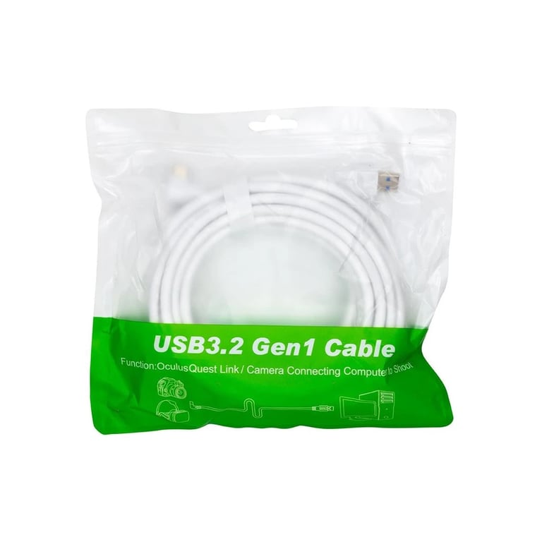 Дата кабель USB 3.2 Gen1 AM to USB-C 5.0m for VR Oculus Quest 2 PowerPlant (CA913244) - фото 3