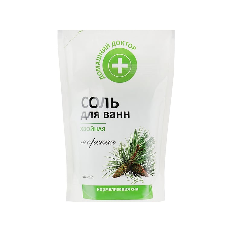 Сіль для ванн Домашній Доктор Хвойна 500 г (4823015923395) - фото 1