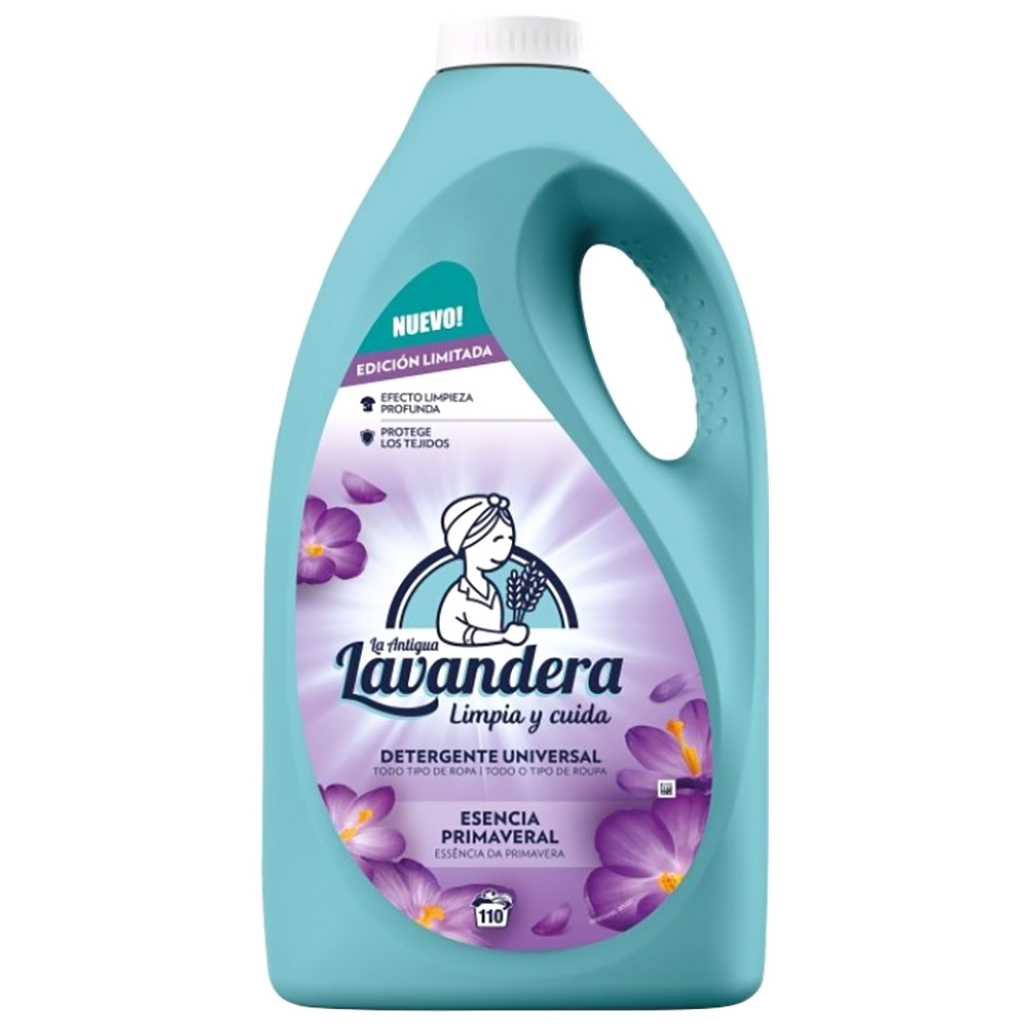 Гель для прання La Antigua Lavandera Весняна есенція 4.95 л (8435495828310) - фото 1 Гель для прання La Antigua Lavandera Весняна есенція 4.95 л (8435495828310) - фото 1