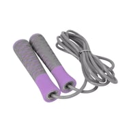 Скакалка PowerPlay 4206 Cіро-фіолетова (PP_4206_Grey/Violet) - фото 3