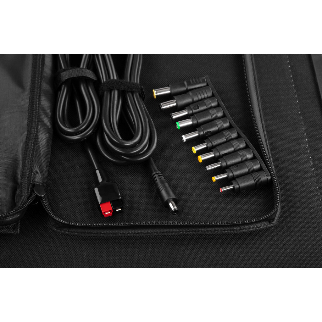 Портативна сонячна панель 2E 100 Вт, 2S, 3M Anderson, QC3.0, 24 Вт+Type-C 45 Вт (2E-PSPLW100) - фото 4 Портативна сонячна панель 2E 100 Вт, 2S, 3M Anderson, QC3.0, 24 Вт+Type-C 45 Вт (2E-PSPLW100) - фото 4