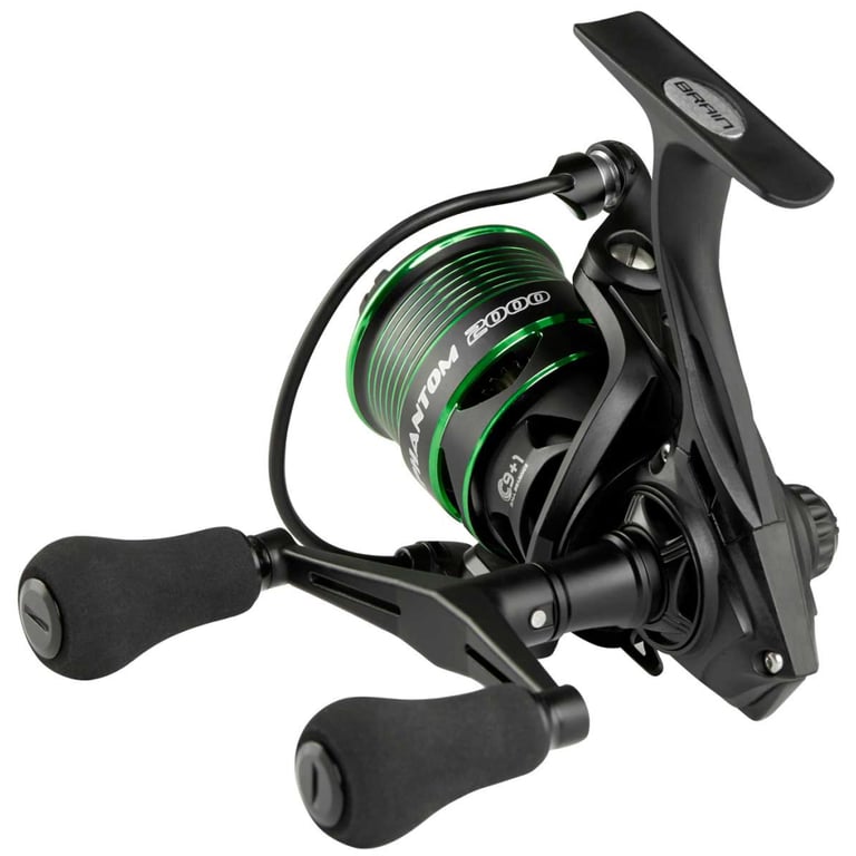 Котушка Brain fishing Phantom Match/Bolo Double Handle 2000 9+1BB 6.21 (1858.46.81) - фото 5