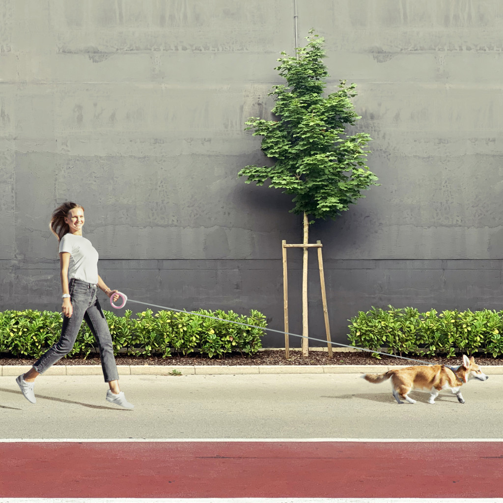 Повідець для собак WAUDOG R-leash світловідбиваюча стрічка XS-M до 40 кг 2.9 м рожевий (81277) - фото 5 Повідець для собак WAUDOG R-leash світловідбиваюча стрічка XS-M до 40 кг 2.9 м рожевий (81277) - фото 5