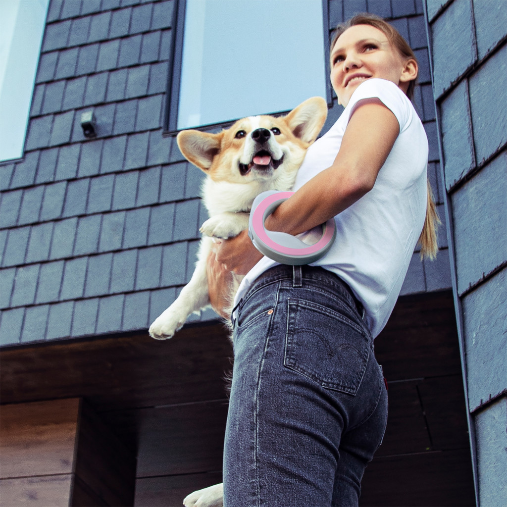 Повідець для собак WAUDOG R-leash світловідбиваюча стрічка XS-M до 40 кг 2.9 м рожевий (81277) - фото 6 Повідець для собак WAUDOG R-leash світловідбиваюча стрічка XS-M до 40 кг 2.9 м рожевий (81277) - фото 6