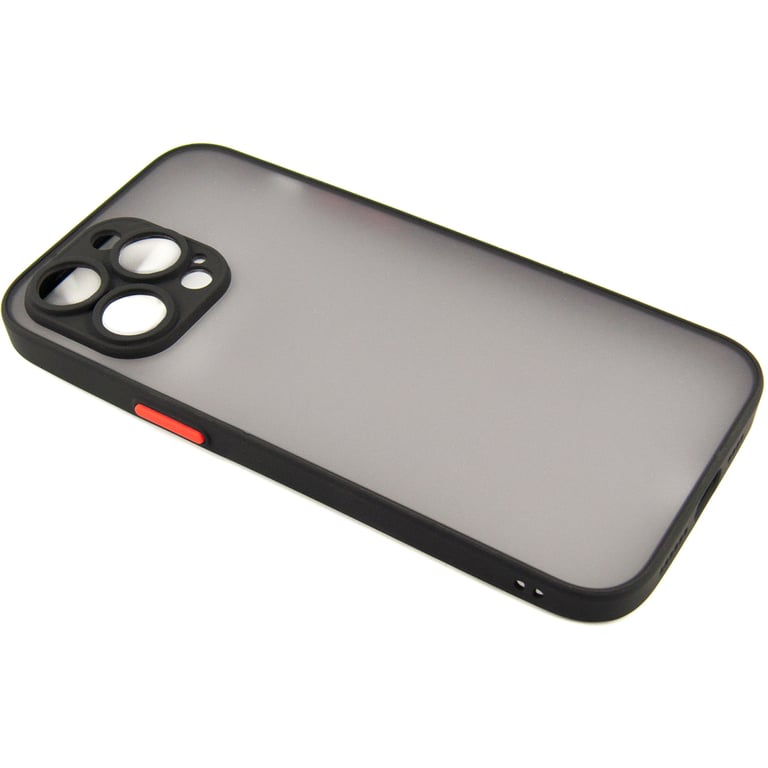 Чохол до мобільного телефона Dengos Matte iPhone 14 Pro Max (black) (DG-TPU-MATT-126) - фото 3