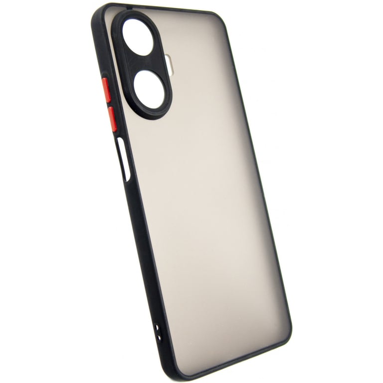 Чохол до мобільного телефона Dengos Matte Realme C55 (black) (DG-TPU-MATT-123) - фото 2