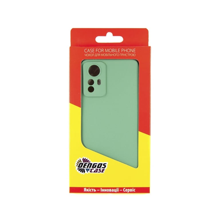 Чохол до мобільного телефона Dengos Soft Xiaomi Redmi Note 12s (mint) (DG-TPU-SOFT-29) - фото 5