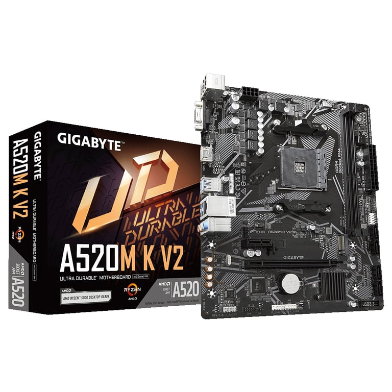 Материнська плата GIGABYTE A520M K V2 - фото 4
