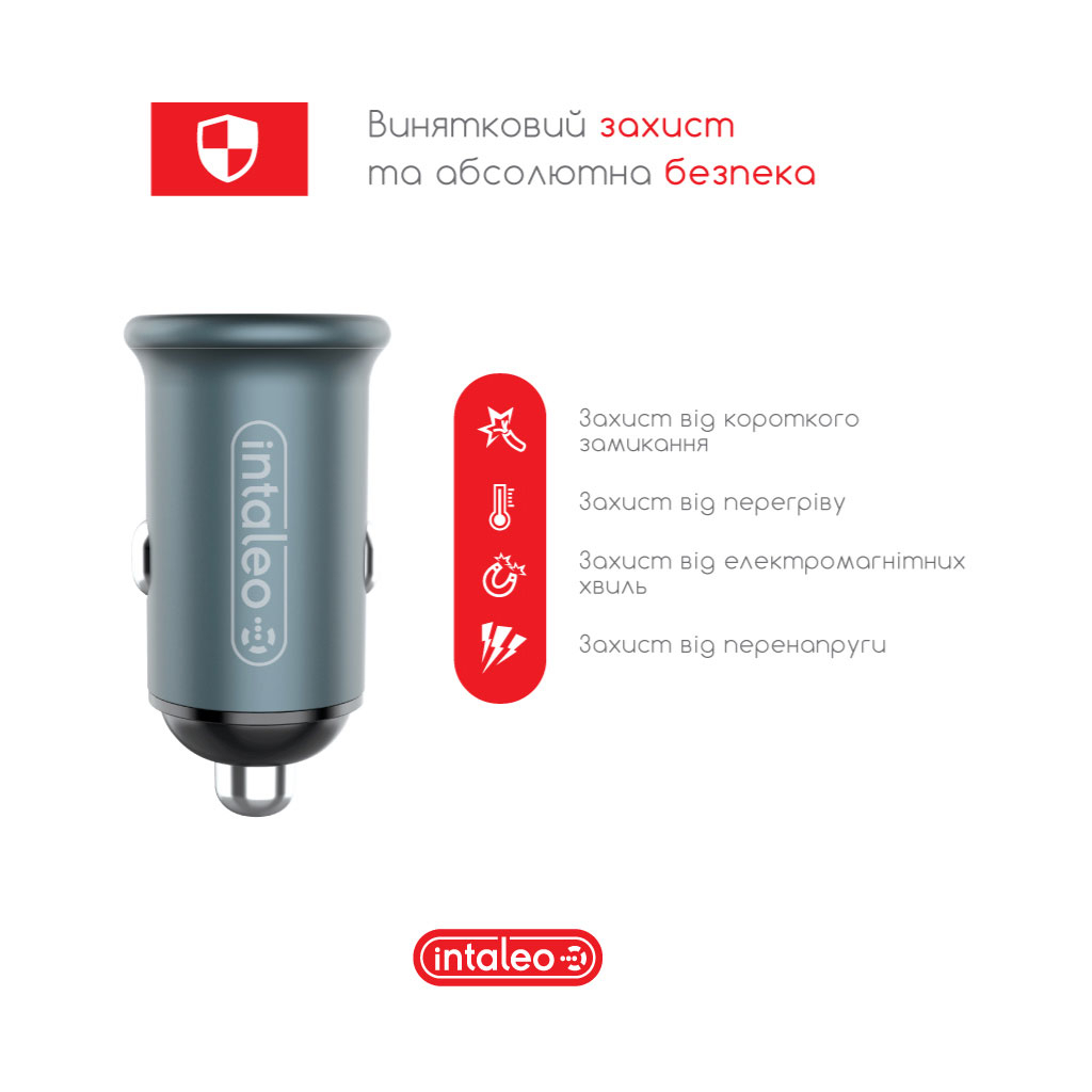 Зарядний пристрій Intaleo CCGQPD250 (1283126559518) - фото 3 Зарядний пристрій Intaleo CCGQPD250 (1283126559518) - фото 3