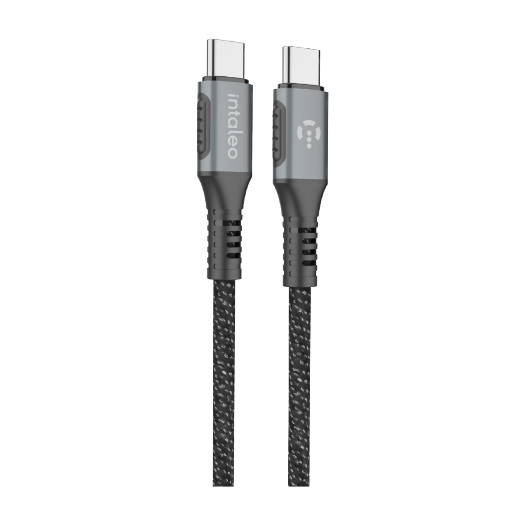 Дата кабель USB-C to USB-C 2.0m CBGPD100WTT2 100W Intaleo (1283126559570) - фото 1 Дата кабель USB-C to USB-C 2.0m CBGPD100WTT2 100W Intaleo (1283126559570) - фото 1