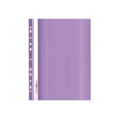 Папка-швидкозшивач Economix А4 Light з перфорації, фіолетова (E38504-12) - фото 1