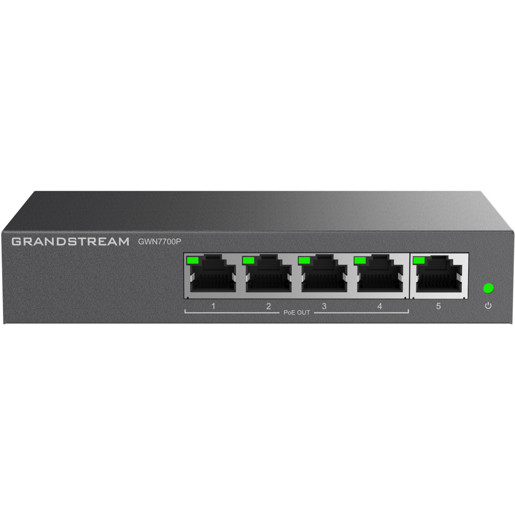 Комутатор мережевий Grandstream GWN7700P - фото 1 Комутатор мережевий Grandstream GWN7700P - фото 1