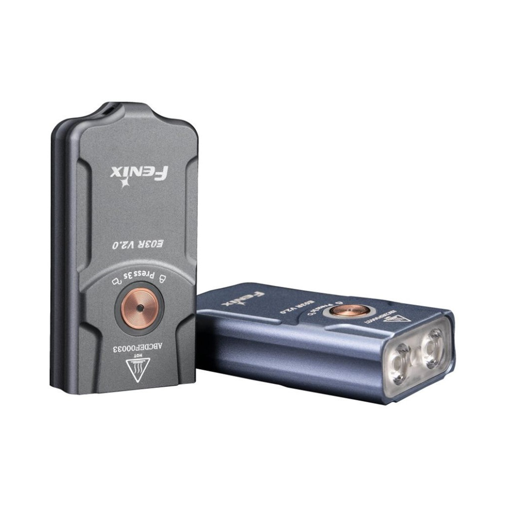 Ліхтар Fenix E03R V2.0 Grey (E03RV20GR) - фото 6 Ліхтар Fenix E03R V2.0 Grey (E03RV20GR) - фото 6