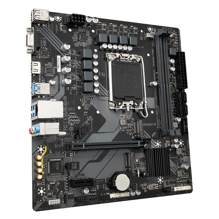 Материнська плата GIGABYTE B760M H DDR4 - фото 3