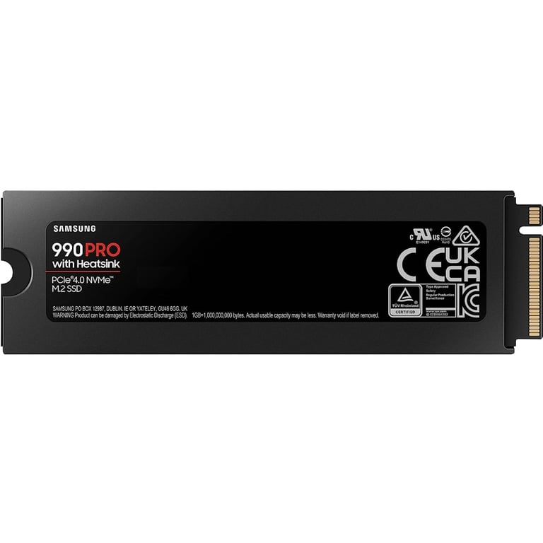 Накопичувач SSD M.2 2280 2TB 990 PRO with Heatsink Samsung (MZ-V9P2T0GW) - фото 2