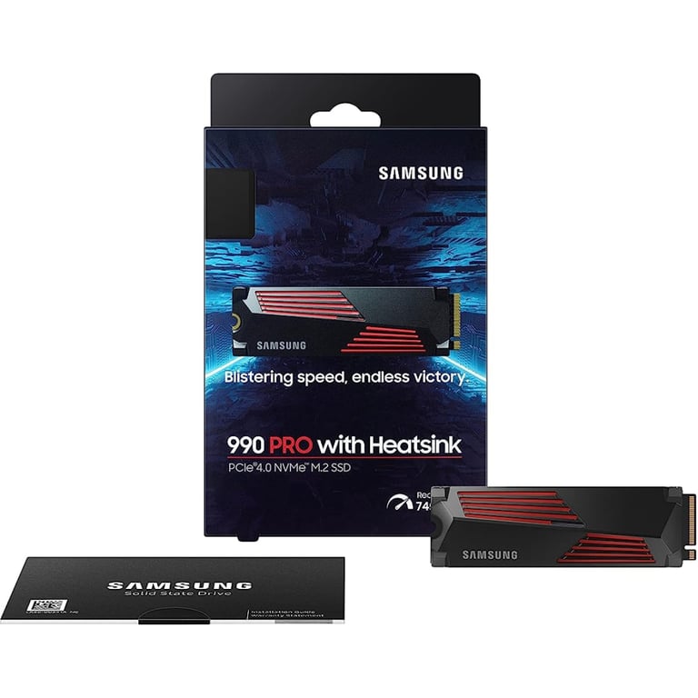 Накопичувач SSD M.2 2280 2TB 990 PRO with Heatsink Samsung (MZ-V9P2T0GW) - фото 3
