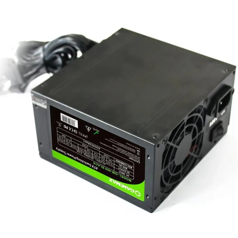 Блок живлення Gamemax GM-400-8CM Black - фото 2