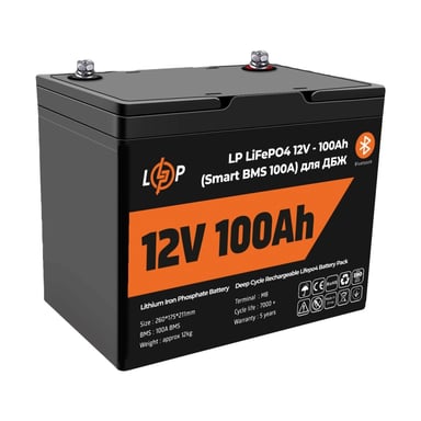 Батарея LiFePo4 LogicPower 12.8V - 100 Ah (1280Wh) (20197) - фото 1