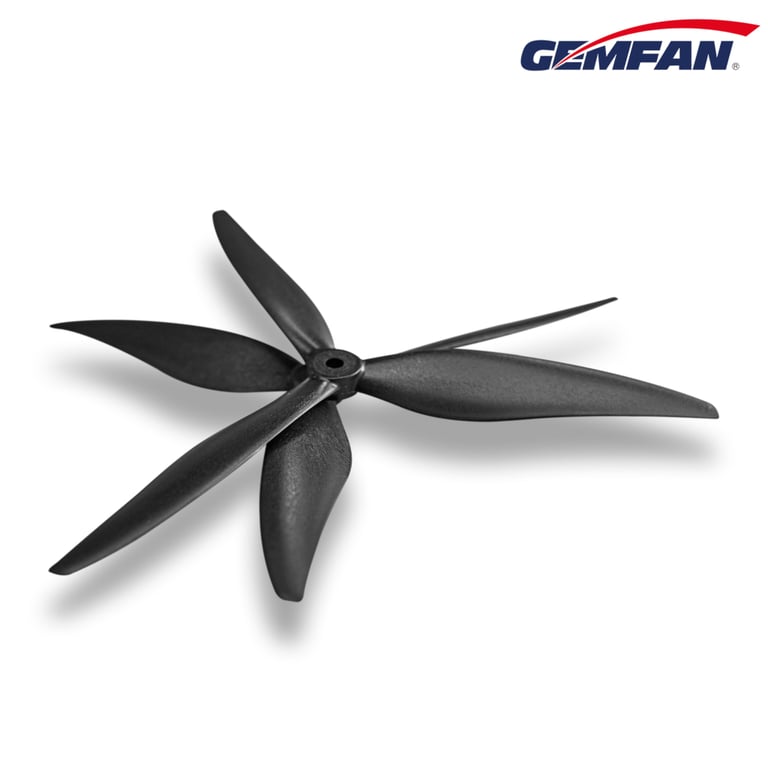 Пропелер для дрона Gemfan 8040 3 Blade Propeller Black 1 pair (GF8040-3CN/HP098.PMCN8040-3B) - фото 3