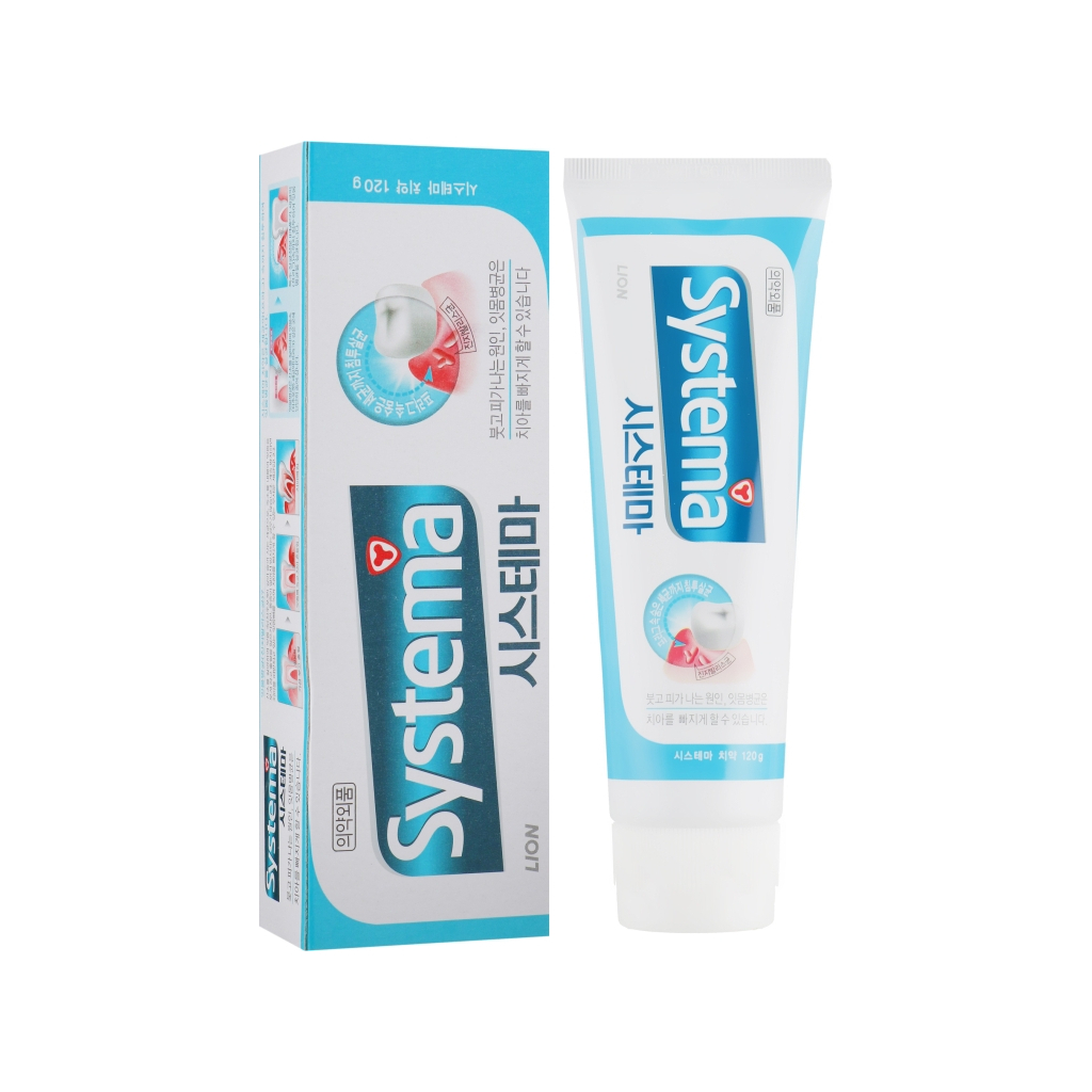 Зубна паста Lion Systema Крижана м%27ята 120 г (8806325608592) Зубна паста Lion Systema Крижана м%27ята 120 г (8806325608592)