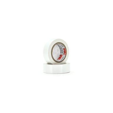 Ізоляційна стрічка 3M 0,13мм*18мм*10м white (3M/0,13/18/10-WT / 05108) - фото 1