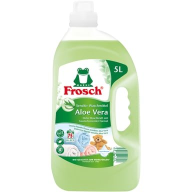 Гель для прання Frosch Aloe Vera Sensitiv 5 л (4001499962561) - фото 1