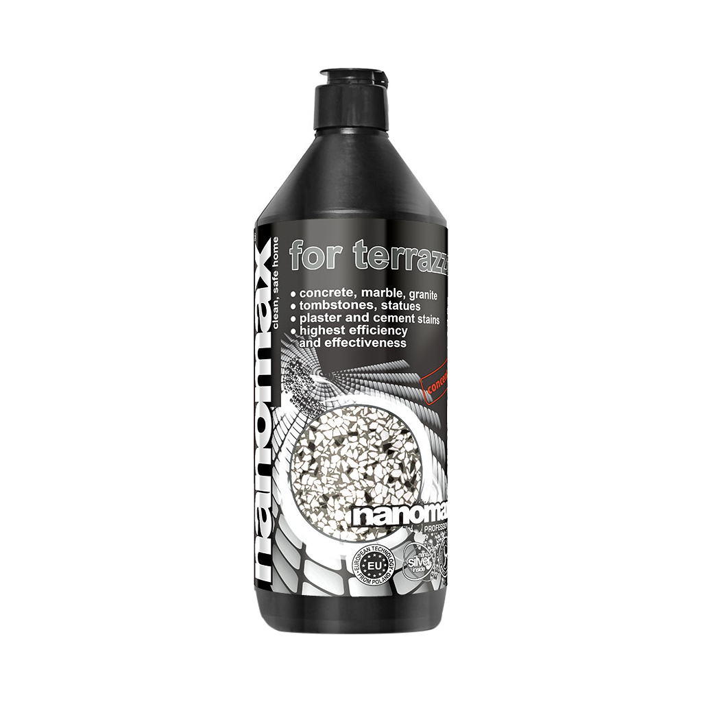Засіб для миття підлоги Nanomax Pro Для поверхонь із каменю та тераццо 1000 мл (5901549955033) - фото 1 Засіб для миття підлоги Nanomax Pro Для поверхонь із каменю та тераццо 1000 мл (5901549955033) - фото 1