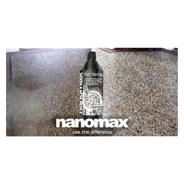 Засіб для миття підлоги Nanomax Pro Для поверхонь із каменю та тераццо 1000 мл (5901549955033) - фото 2