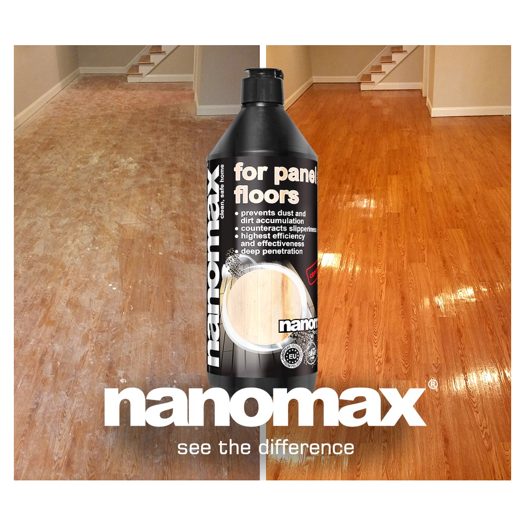 Засіб для миття підлоги Nanomax Pro Для дерев'яної підлоги 500 мл (5903240901869) - фото 2 Засіб для миття підлоги Nanomax Pro Для дерев'яної підлоги 500 мл (5903240901869) - фото 2