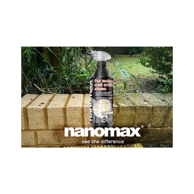 Спрей для чищення кухні Nanomax Pro Очищувач натурального і штучного каменю 1000 мл (5903240901807) - фото 2