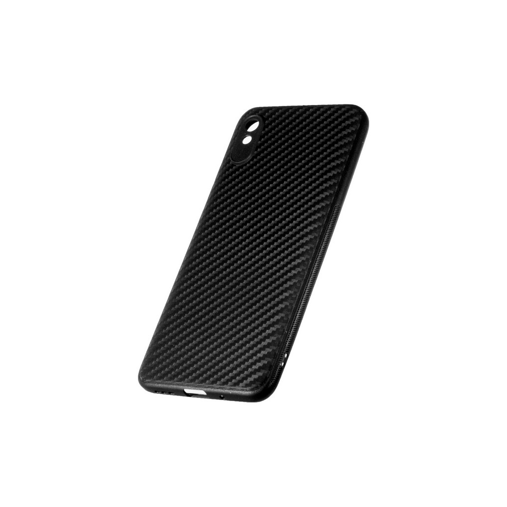 Чохол до мобільного телефона ColorWay TPU Сarbon Xiaomi Redmi 9A black (CW-CTCbXR9A-BK) - фото 2 Чохол до мобільного телефона ColorWay TPU Сarbon Xiaomi Redmi 9A black (CW-CTCbXR9A-BK) - фото 2