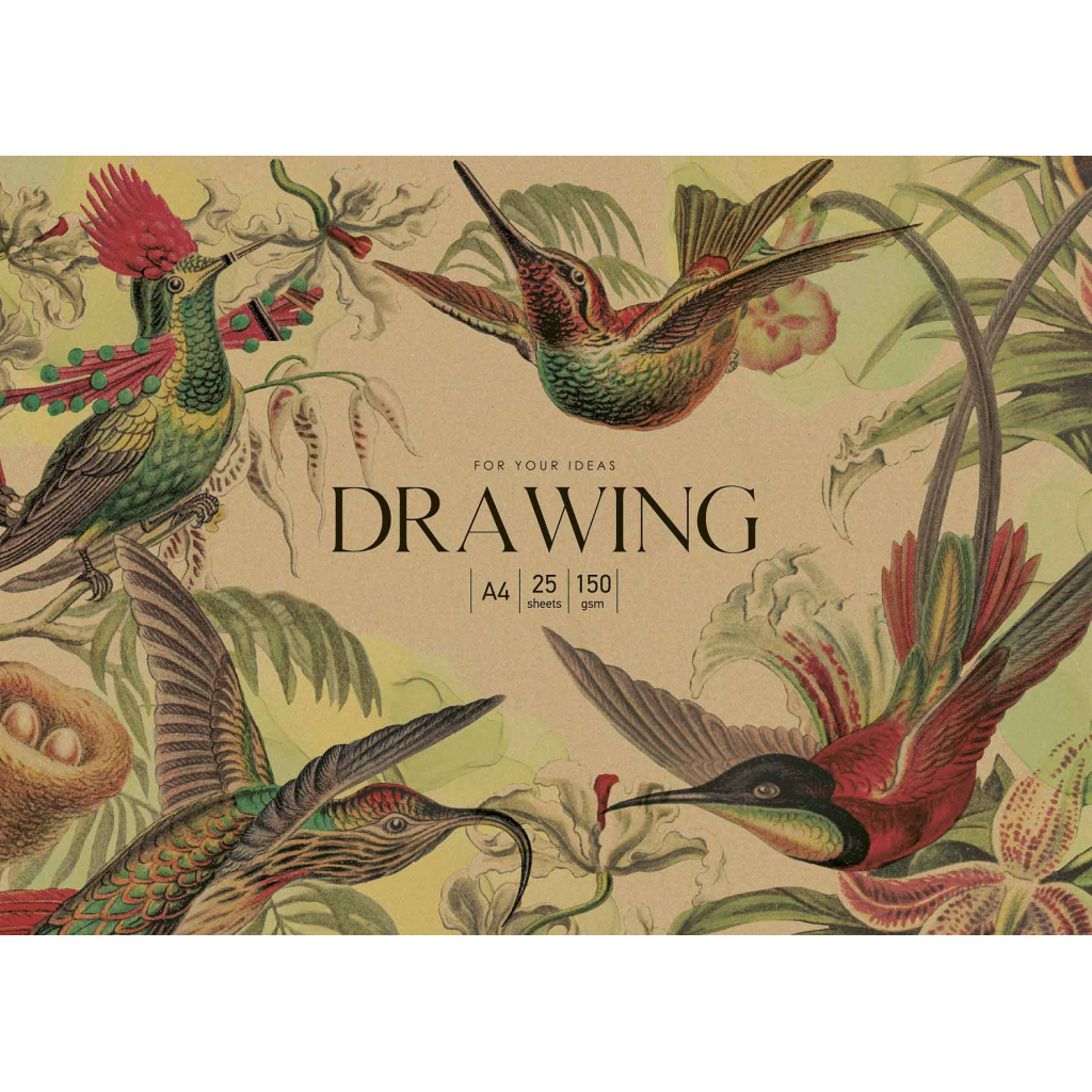 Папір для малювання Школярик MUSE, A4 25 аркушів 150г/м2 (PD-A4-069) - фото 1